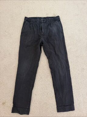 Todd Snyder Men's Black Slim Dress Pants